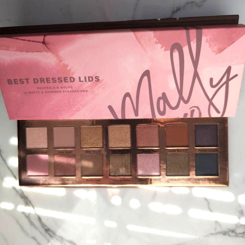 Mally Beauty Best Dressed Lids Neutrals &‎ Bolds 14 Matte & Shimmer Eyeshadows